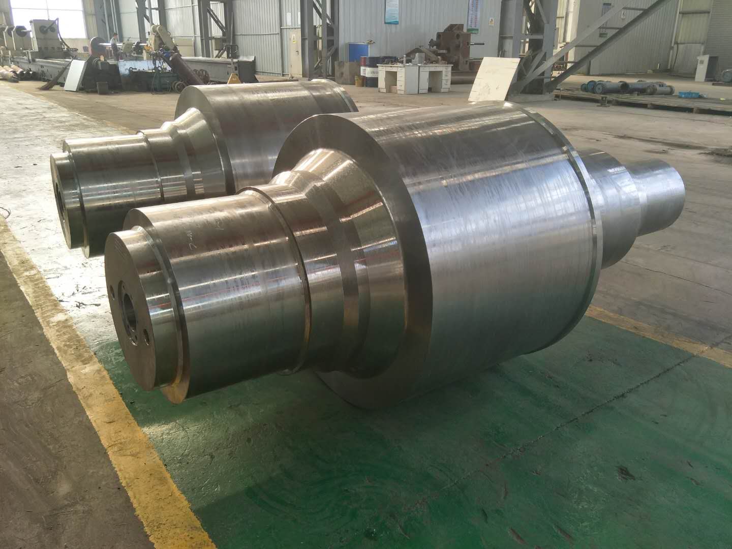 Forging Alloy steel Cement Rotary Kiln Roller Shaft with 34CrNiMo6 Max Diameter up to 2000mm