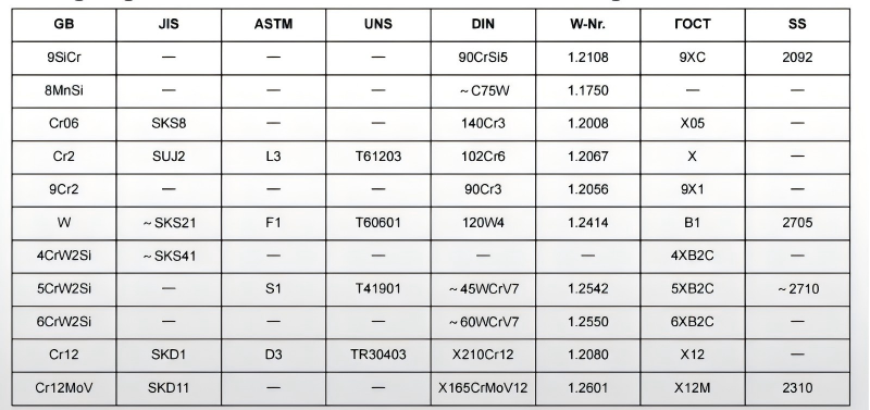 common die steel steel grade common die steel steel grade