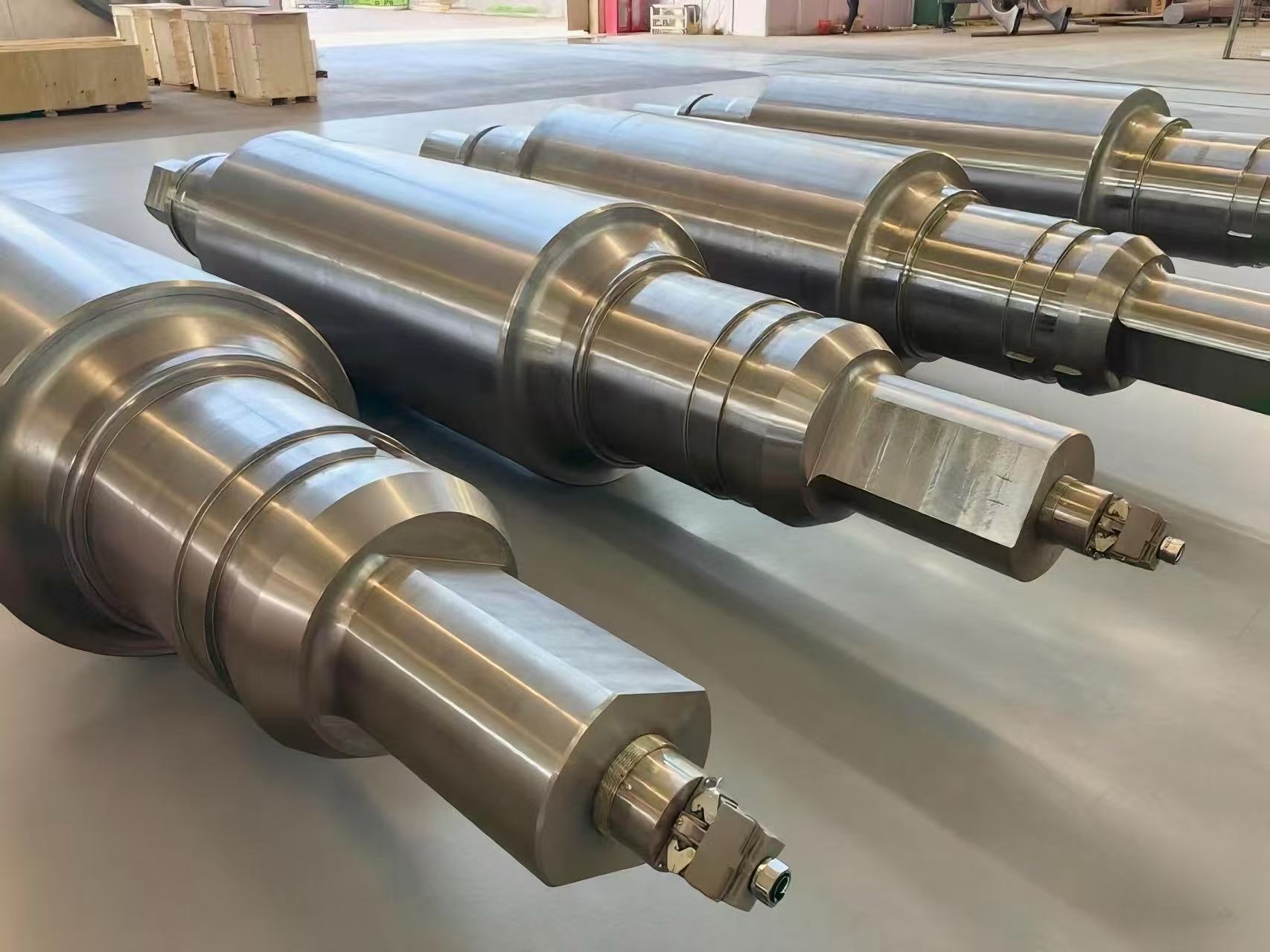 86CrMoV7 Heavy Forging Work Roller for Steel Plate Cold Rolling Mill