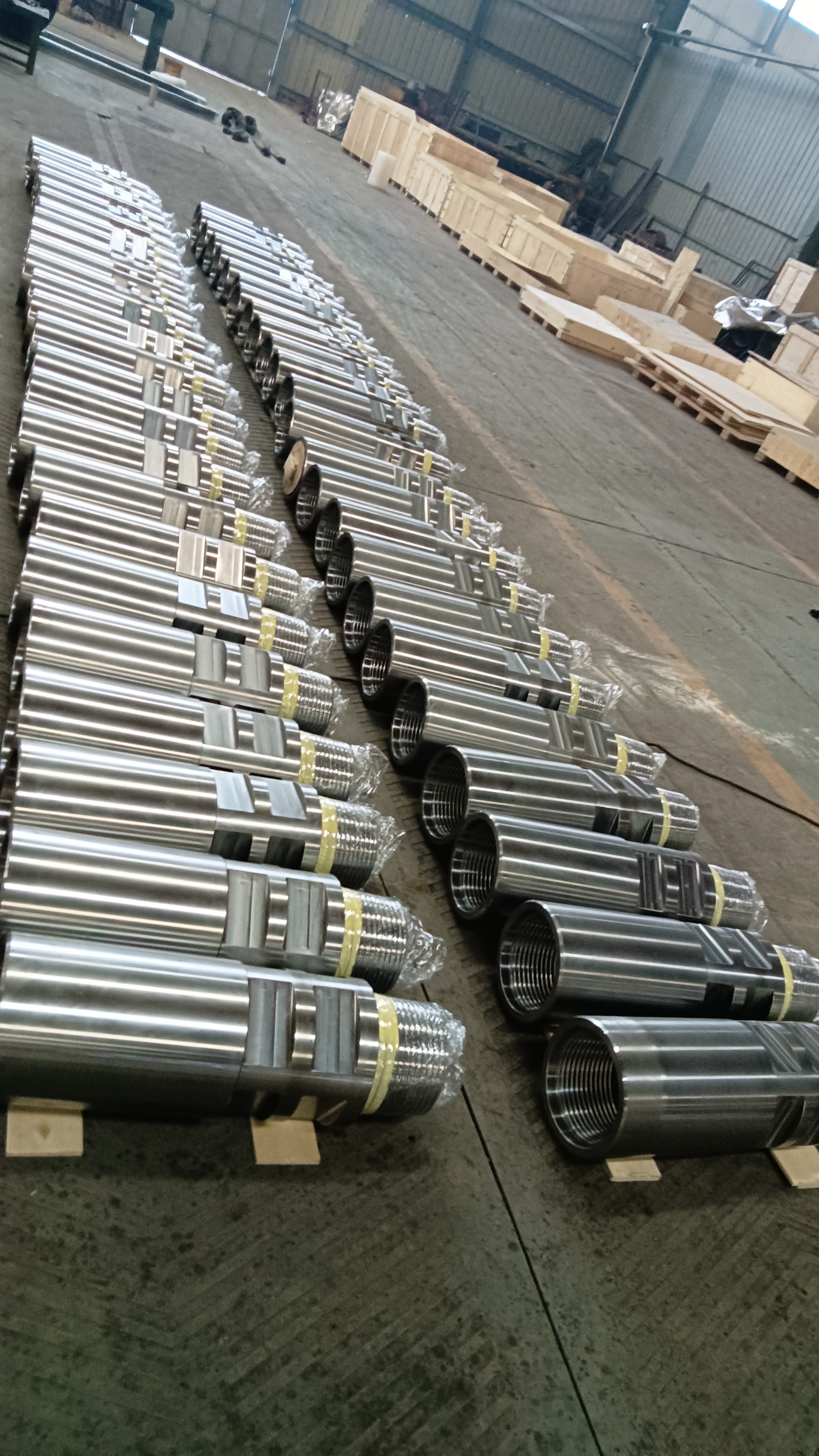 Alloy Steel 4145H Forging Raise Boring Drill Pipe for Rock Drilling 