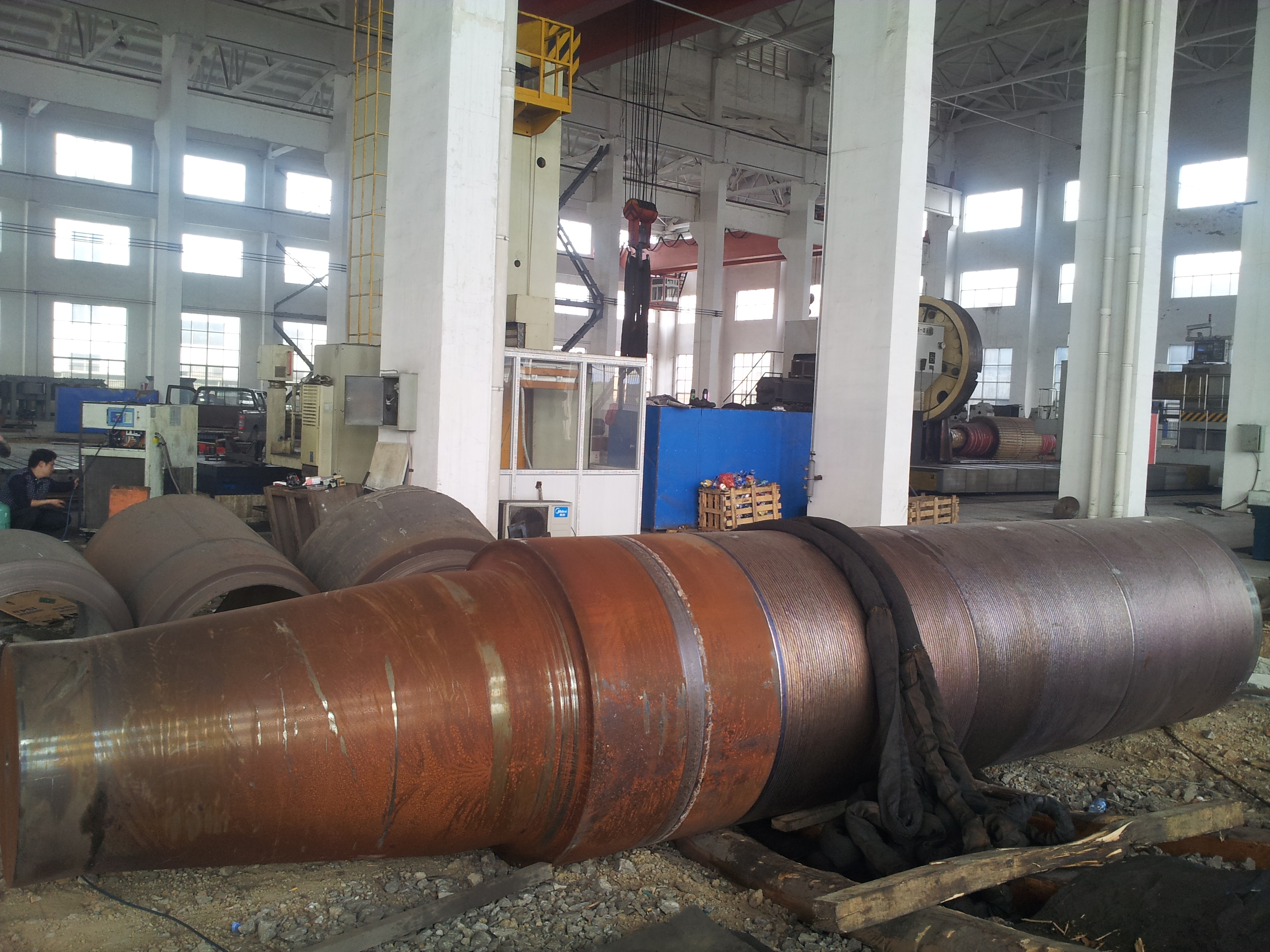 High Pressure Forging Plunger for 3600Tons Extrusion Press Machine