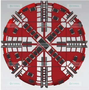 TBM Machine Cutter Head with Size up to 14m