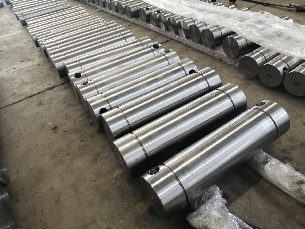 HRC55-60 Pin Shaft for Excavator Parts with Forging Steel 40CrNiMo/4340