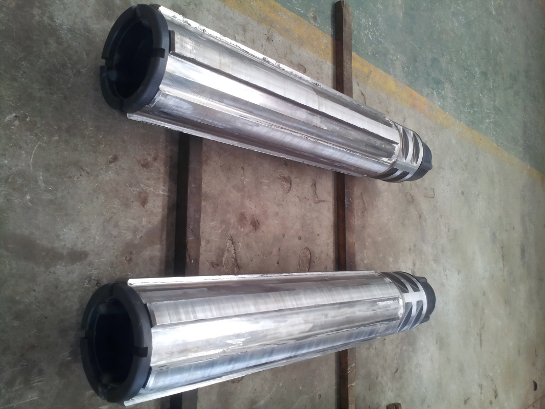 4330V Forging Robbins Raise Boring Machine Stabilizer Straight Ribs with Weld-on Hardfacing