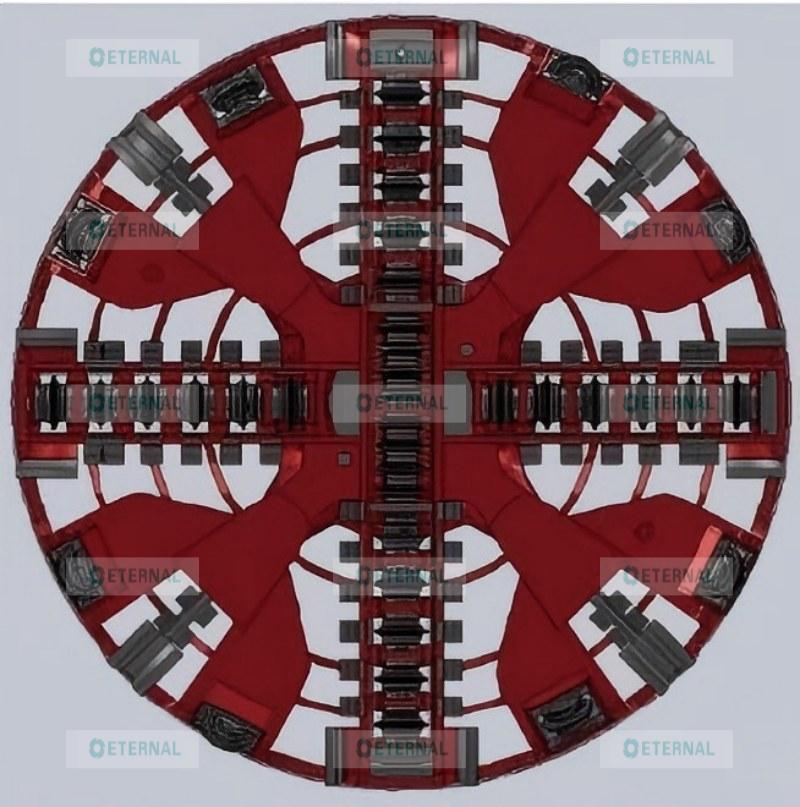 TBM Machine Cutter Head with Size up to 14m