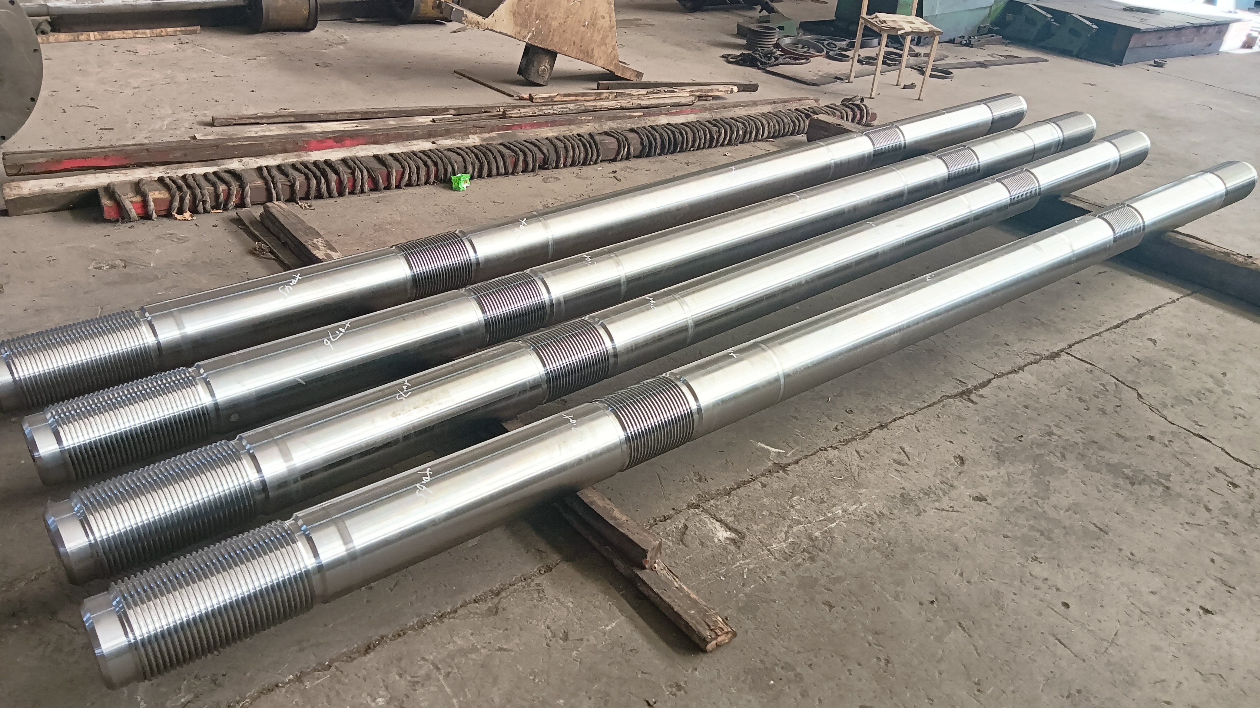 Strong Bearing Forging Long Tie Rod with Length Upto 8.5m