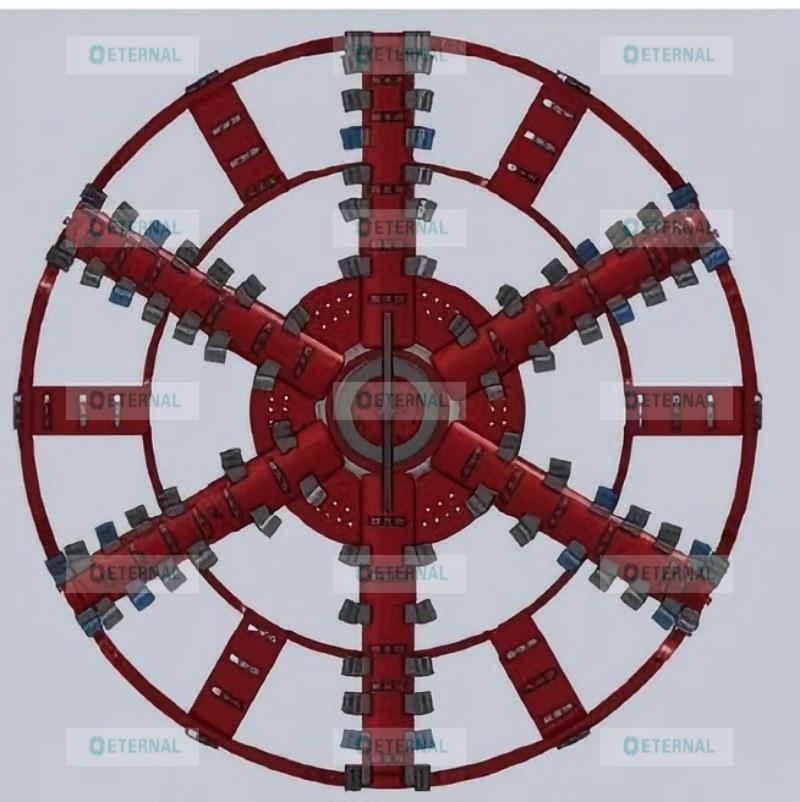 TBM Machine Cutter Head with Size up to 14m