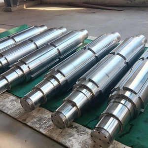 Wearing Resistant 4140 Forging Steel Work Roller for Crushing Tyre