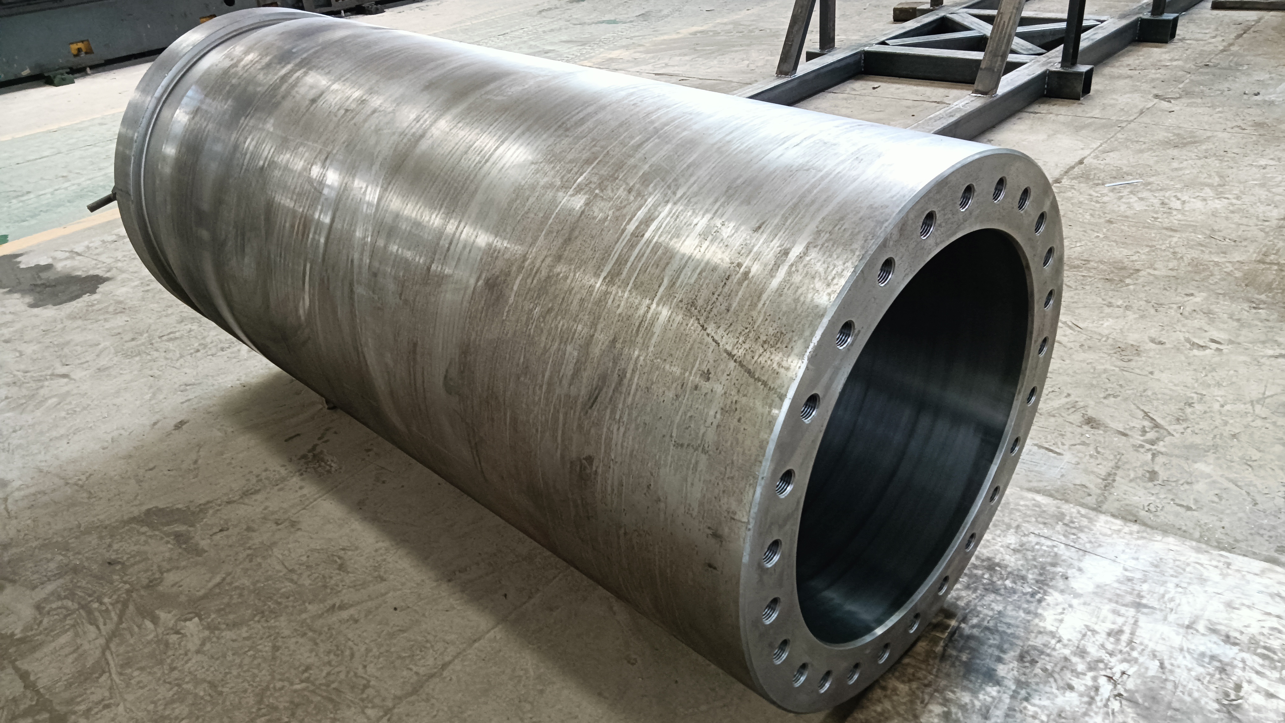 High Strength Forging Hydraulic Cylinder Barrel with Stoke 1550mm for Heavy Duty Press Machine