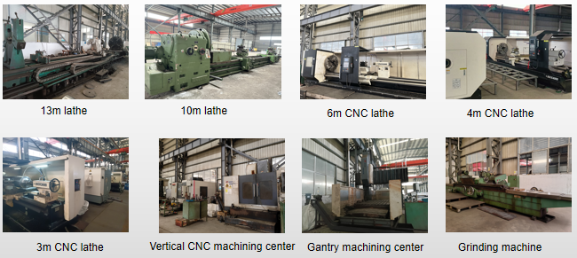 Machining facilities from Jiangyin ETERNAL