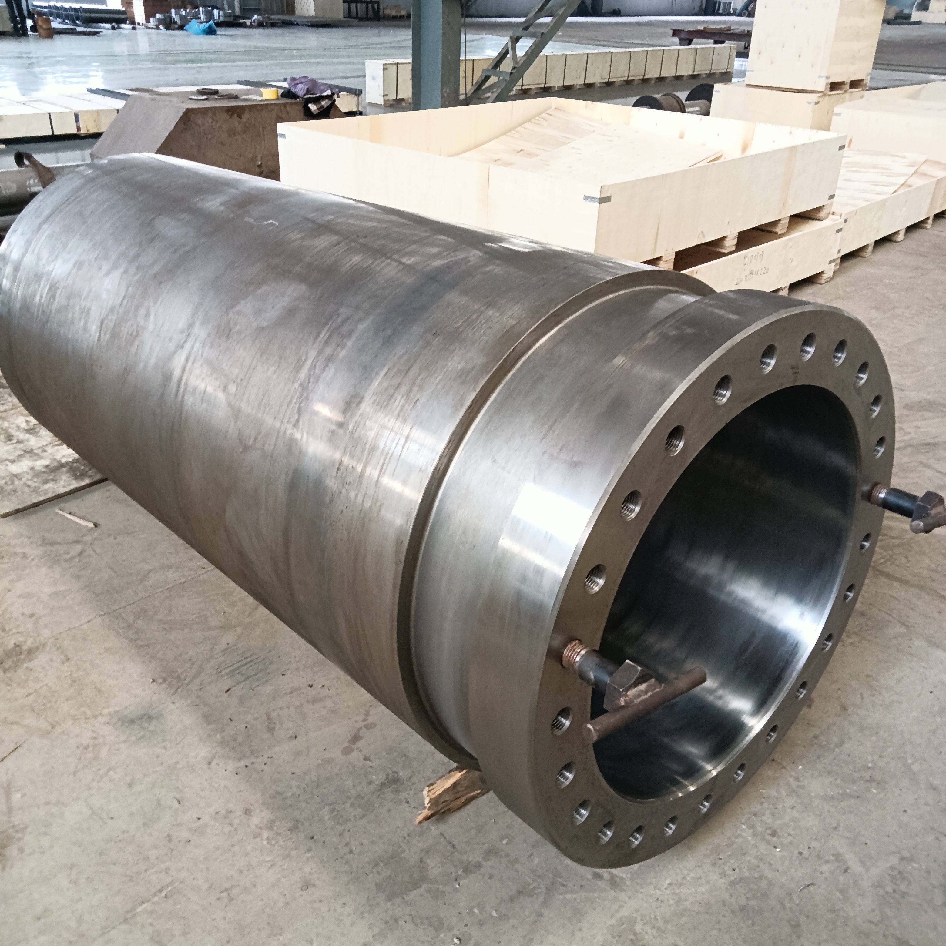 High Strength Forging Hydraulic Cylinder Barrel with Stoke 1550mm for Heavy Duty Press Machine