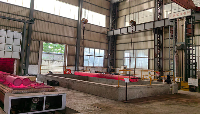 Heat treatment pool