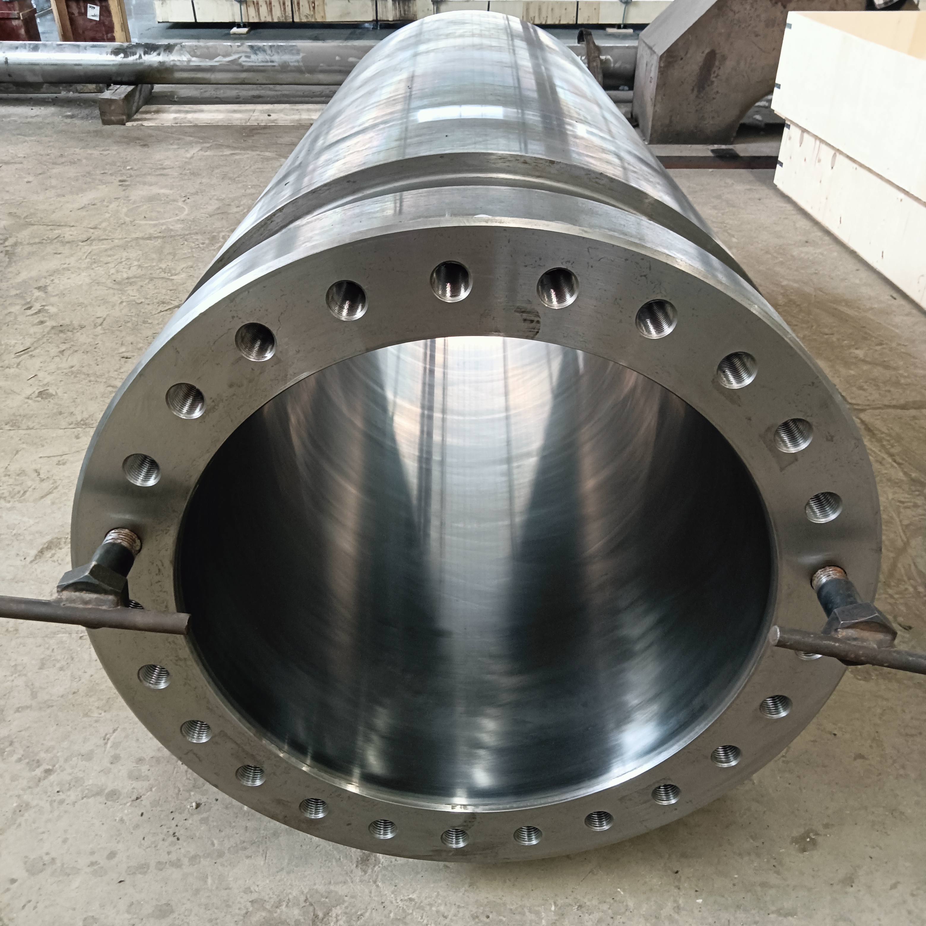 High Strength Forging Hydraulic Cylinder Barrel with Stoke 1550mm for Heavy Duty Press Machine