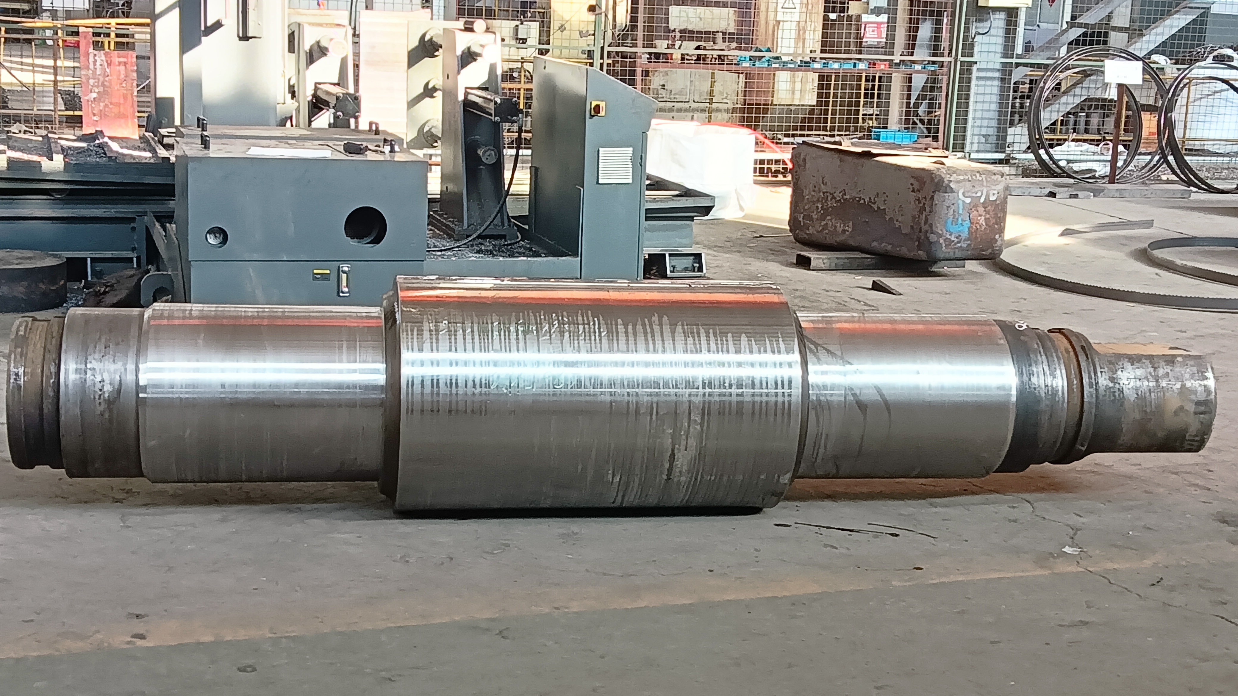 38CrMoAl Alloy Steel Forging Calender Roll for Hard PVC Sheet