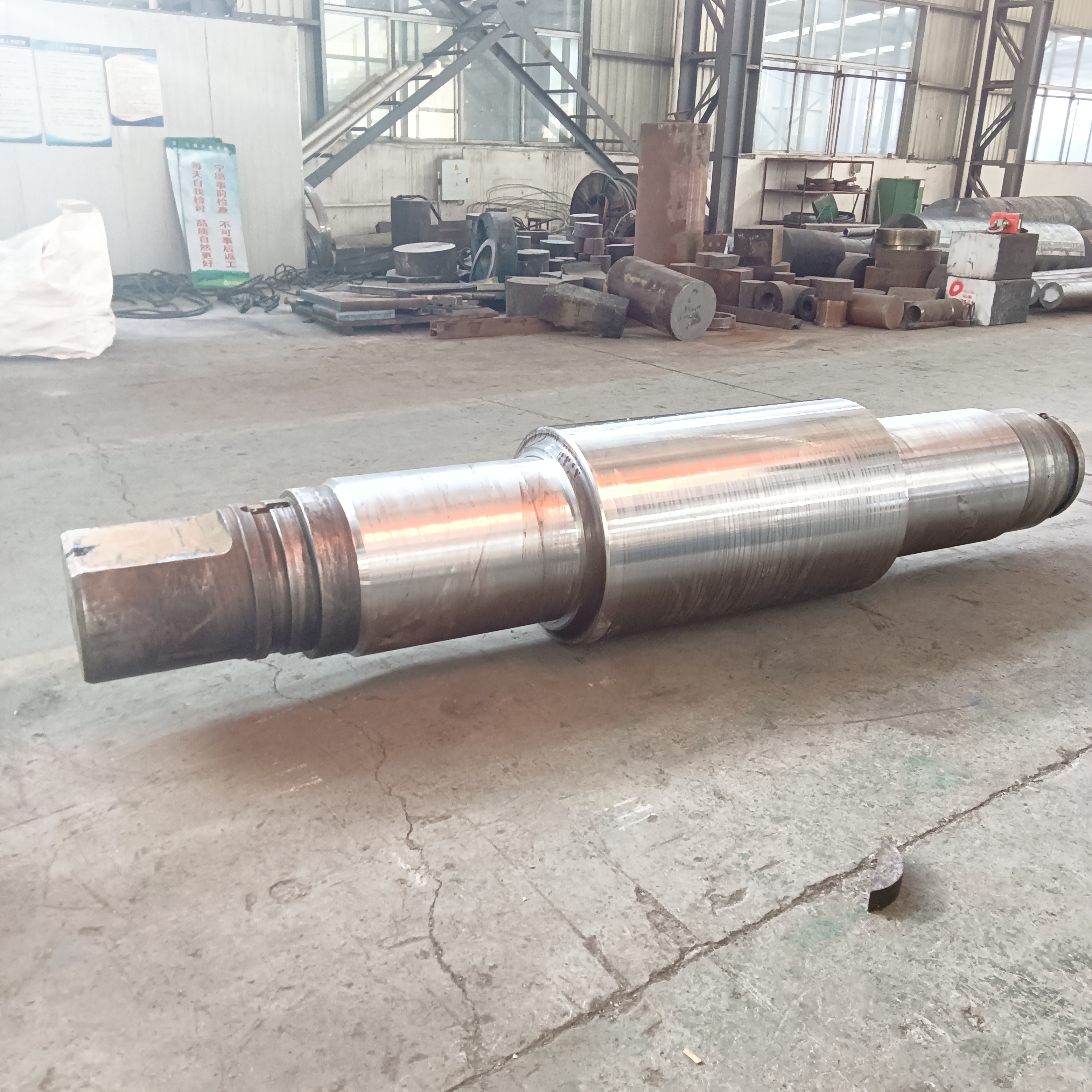 38CrMoAl Alloy Steel Forging Calender Roll for Hard PVC Sheet