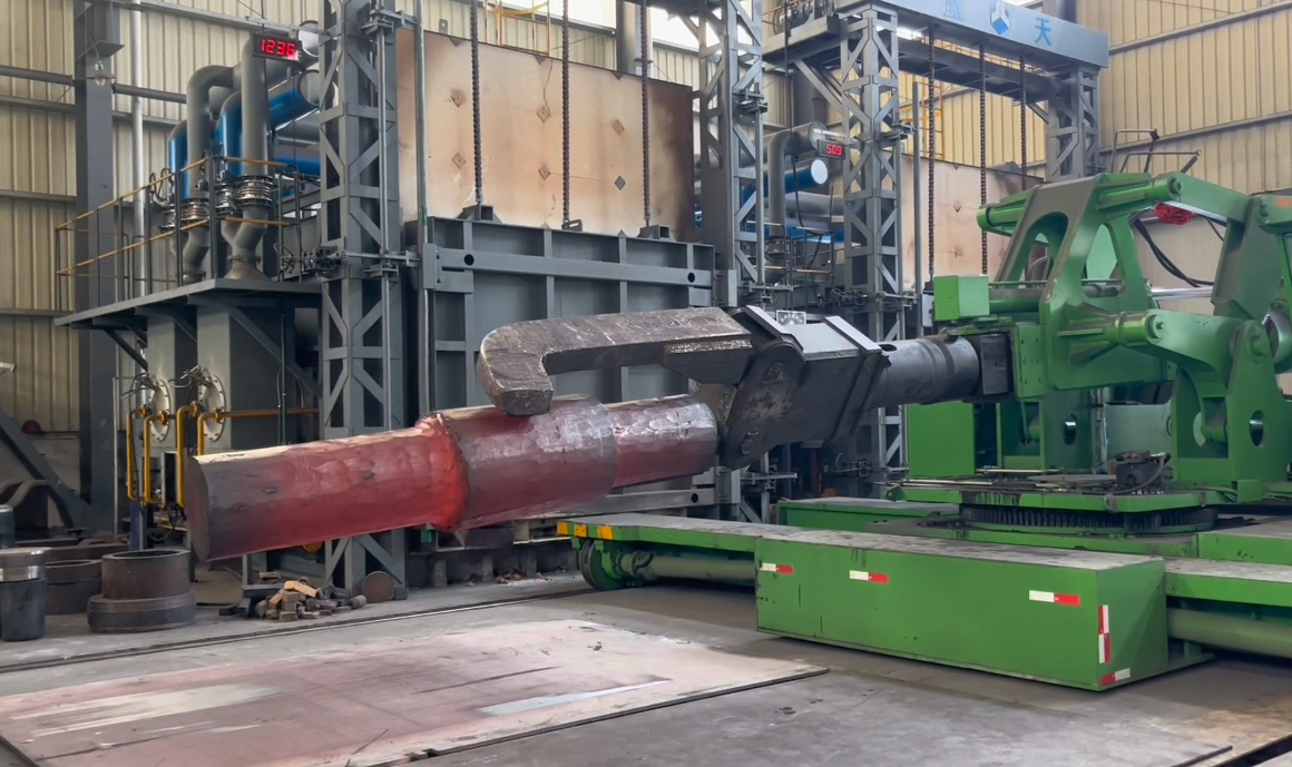 Forging support roll