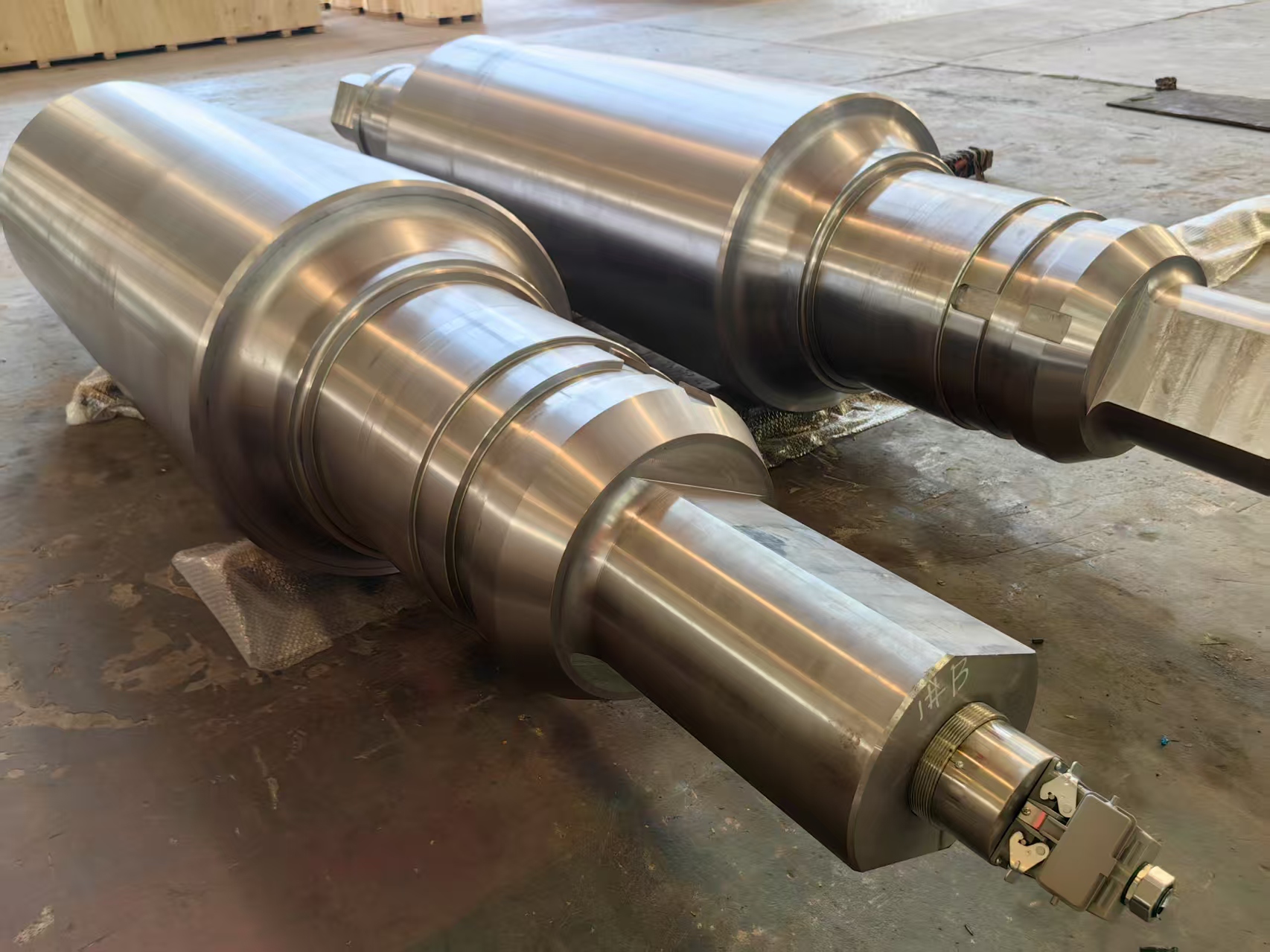 9Cr3Mo Heavy Forging Work Roller for Cold Rolling Mill