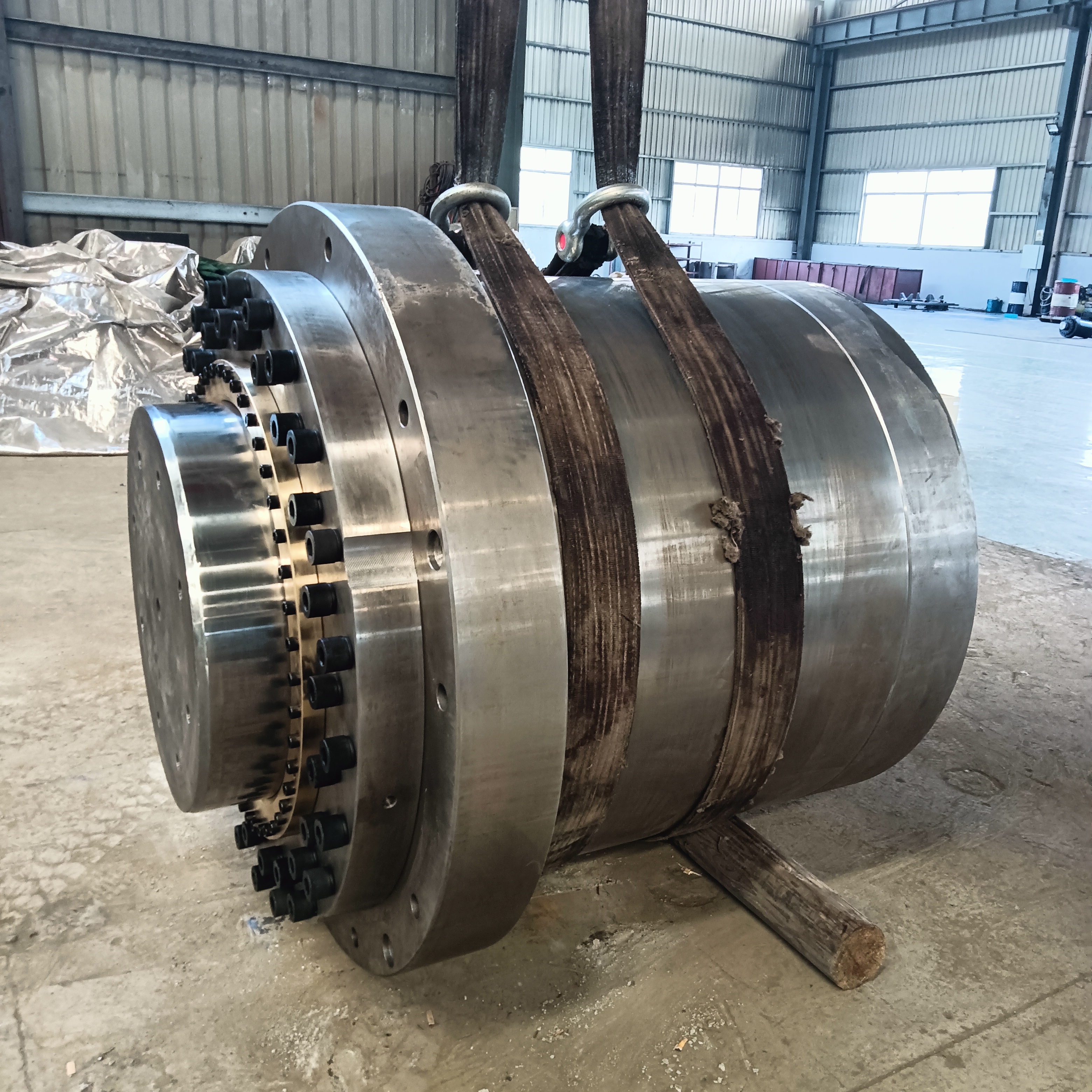 Customized High Pressure Large Diameter Hydraulic Cylinder Barrel for 2500 Tons Forging Press Machine