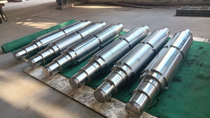 Wearing Resistant 4140 Forging Steel Work Roller for Crushing Tyre