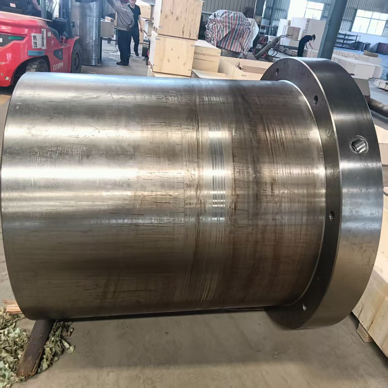 2200 Tons Hydraulic Press Forging Cylinder Barrel for Metallurgy and Mining