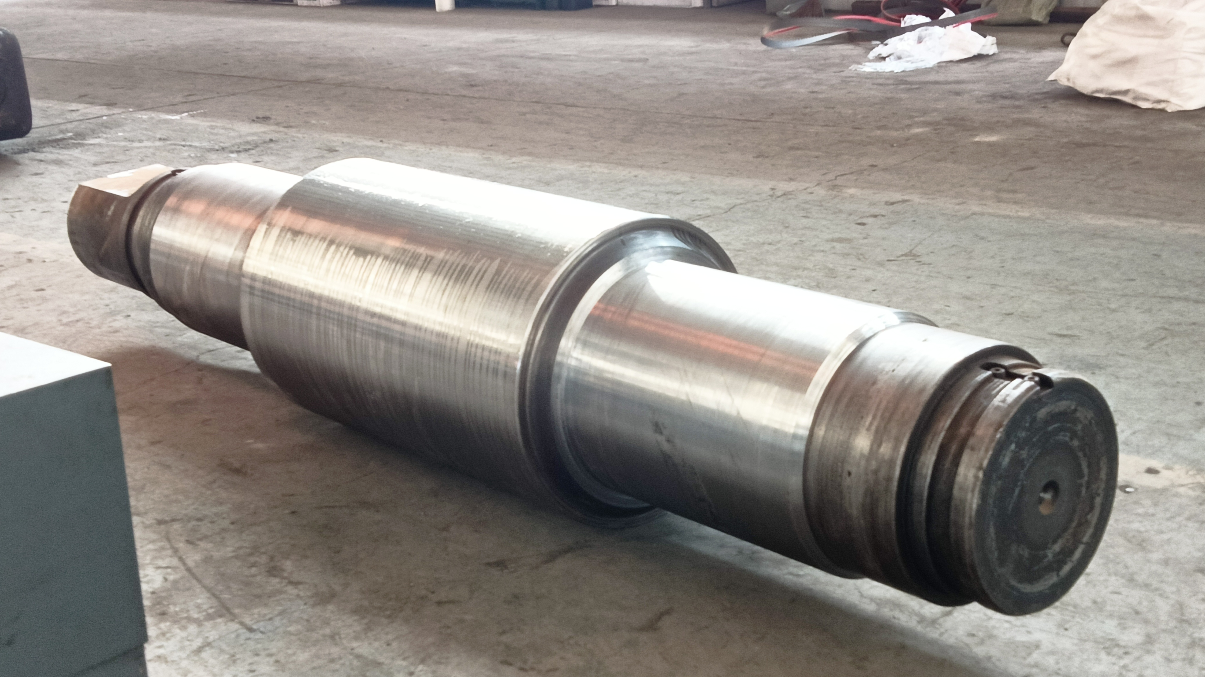 38CrMoAl Alloy Steel Forging Calender Roll for Hard PVC Sheet
