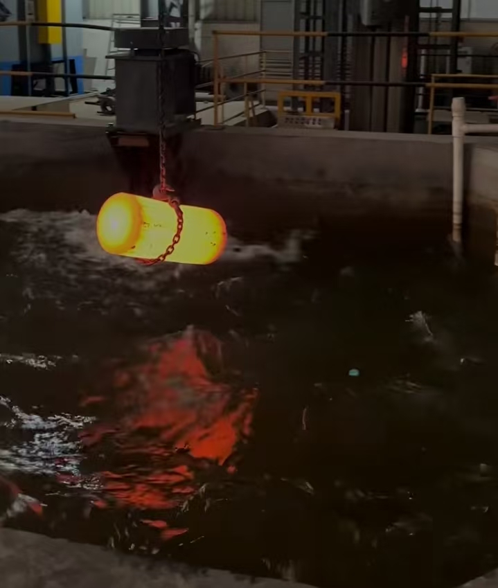 Heat treatment of round steels made by Jiangyin ETERNAL