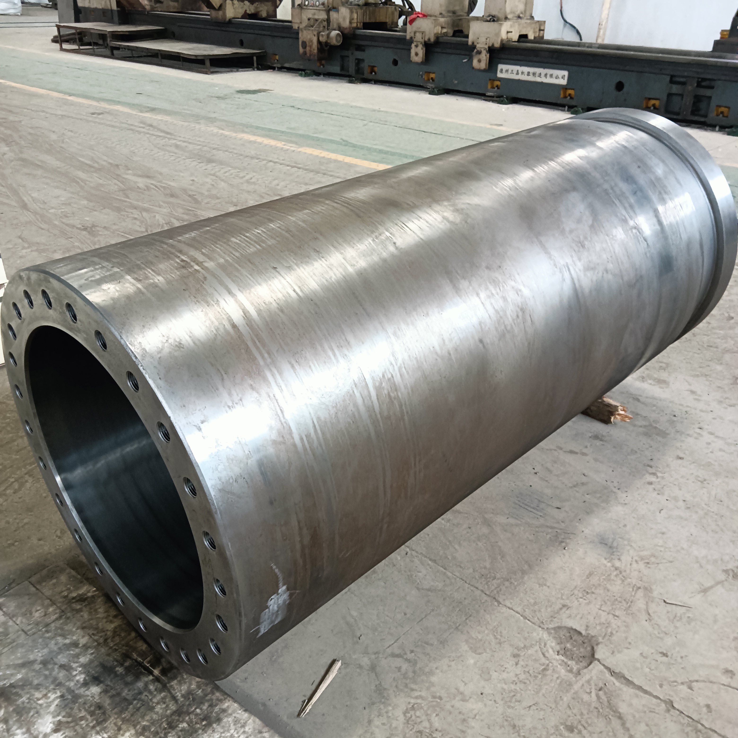 High Strength Forging Hydraulic Cylinder Barrel with 1200 Tons for Heavy Duty Press Machine