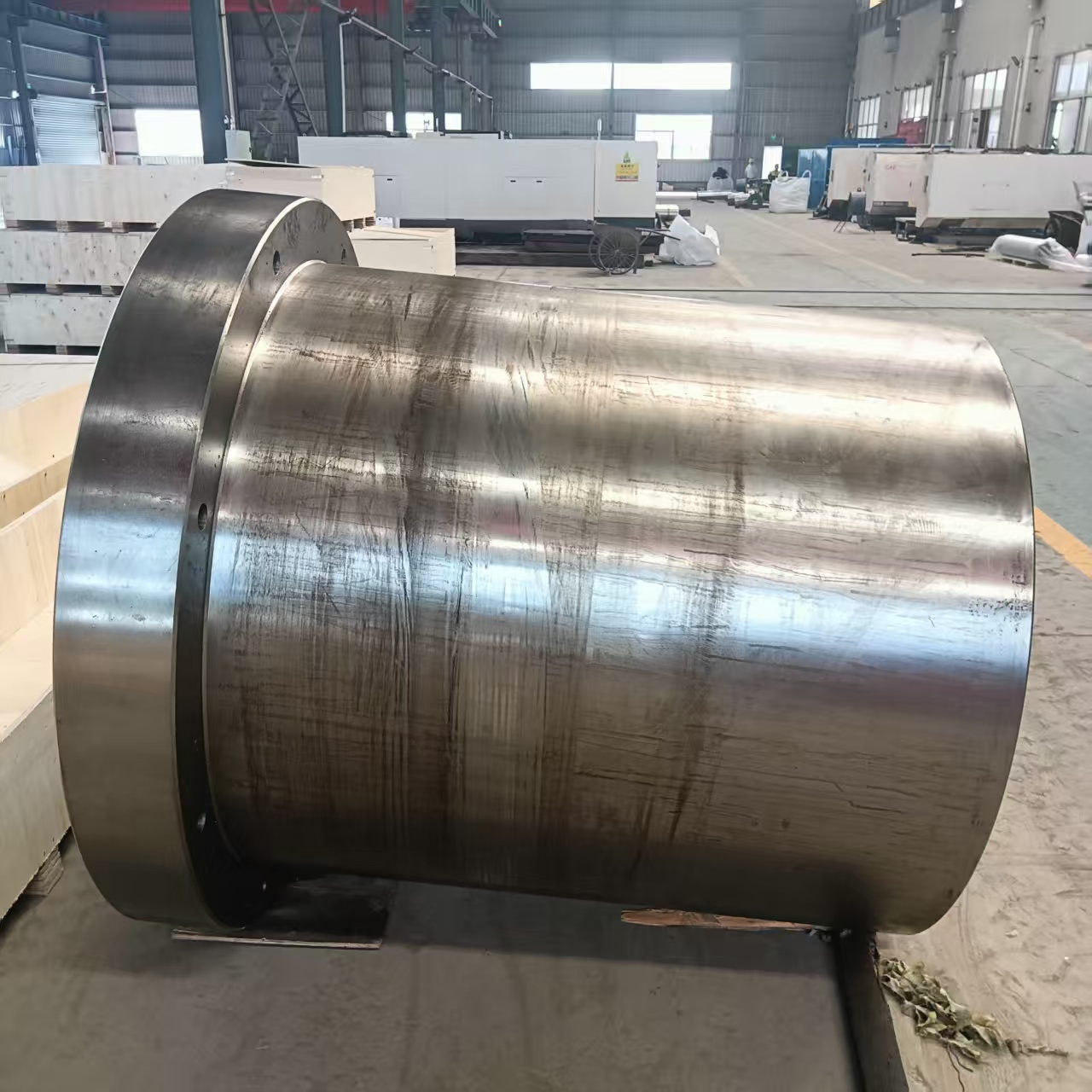 2200 Tons Hydraulic Press Forging Cylinder Barrel for Metallurgy and Mining