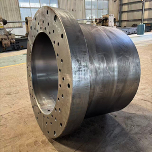 High pressure single acting Hydraulic Cylinder Forging for 2500 Tons Particle Board Press