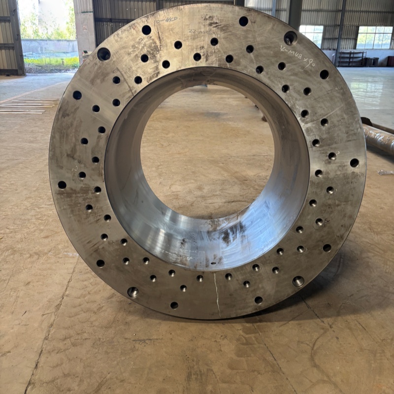 High pressure single acting Hydraulic Cylinder Forging for 2500 Tons Particle Board Press