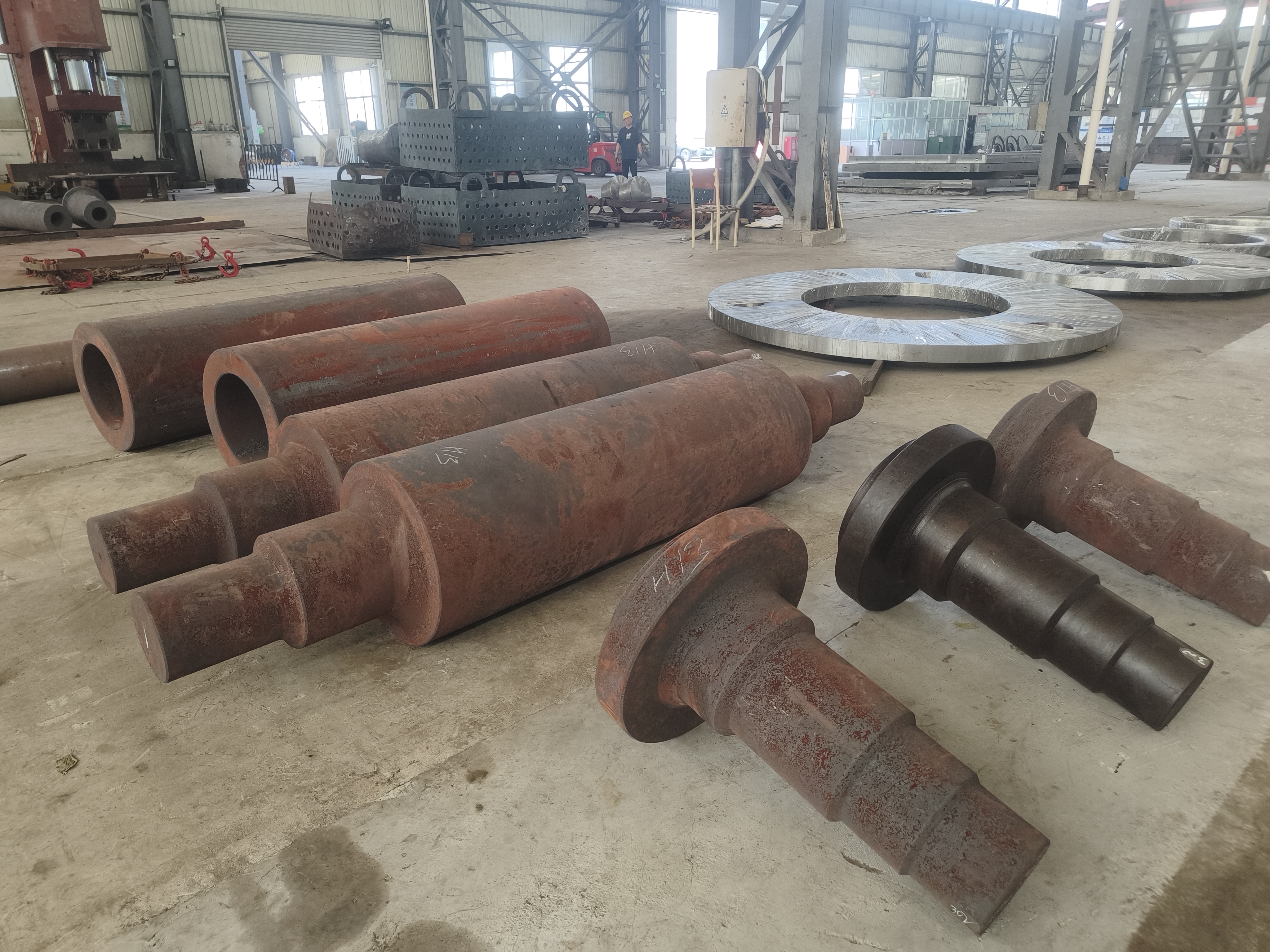 H13 steel roll and shaft