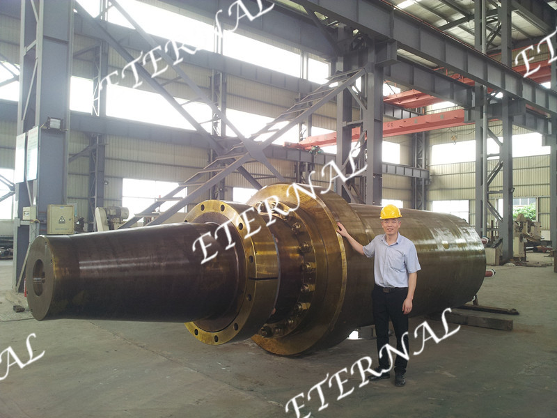 Forging press machine hydraulic cylinder made by Jiangyin ETERNAL